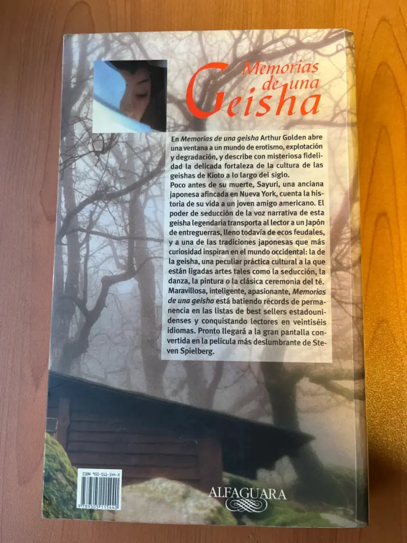 Libro 'Memorias de una Geisha' - 2