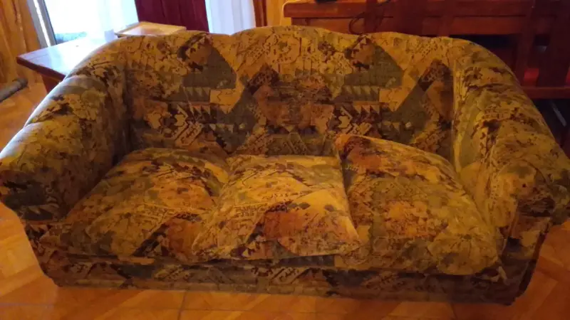 Sillón vintage estampado - 2