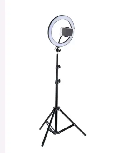 Aro de luz con trípode 26 cm - miniatura 2