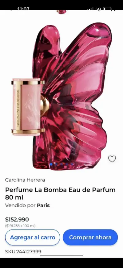 Perfume carolina herrera La Bomba - miniatura 3