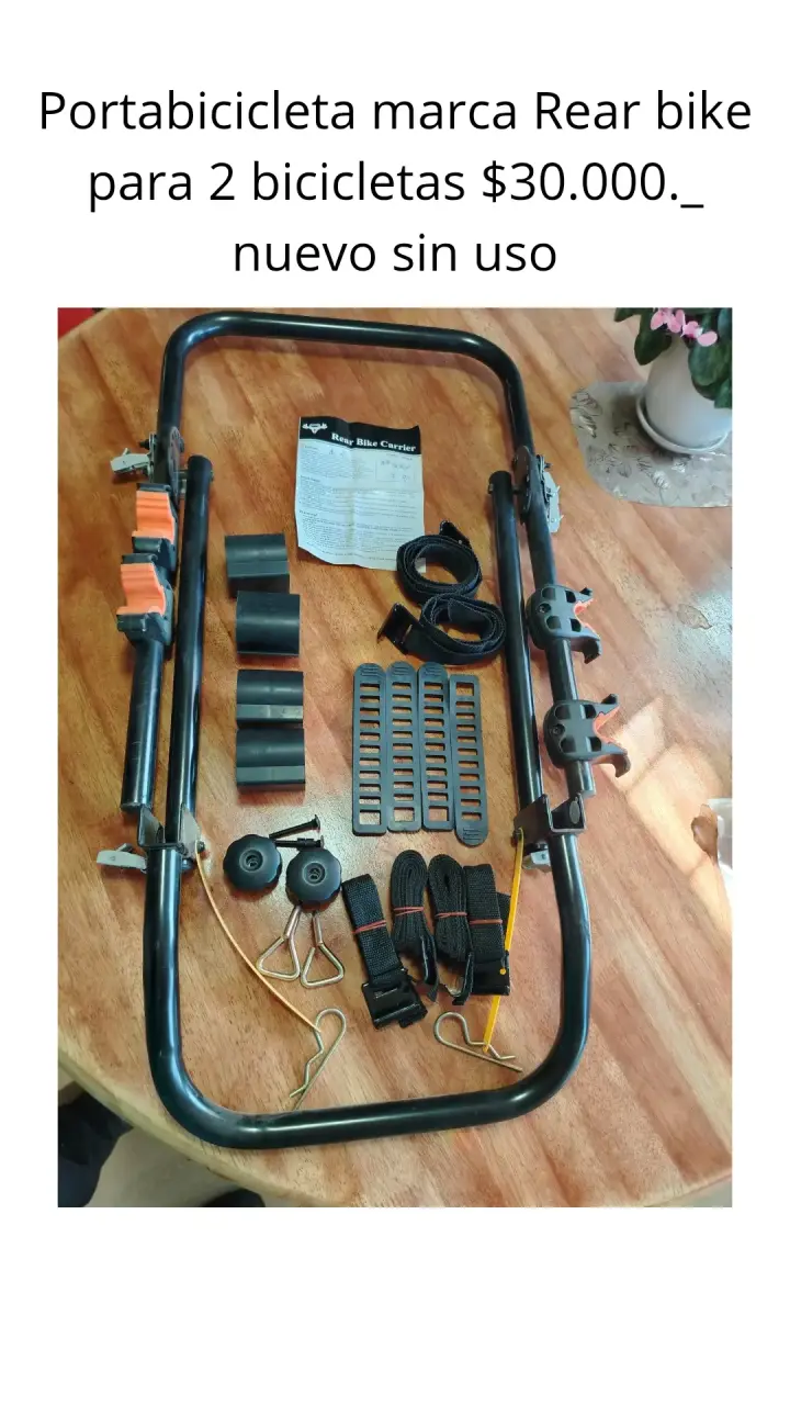 Portabicicletas para 2 bicicletas