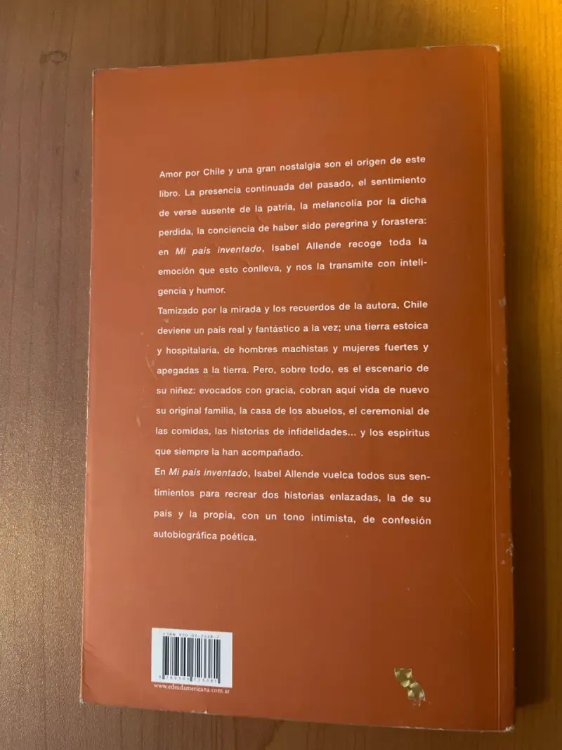 Libro Mi país inventado - 2