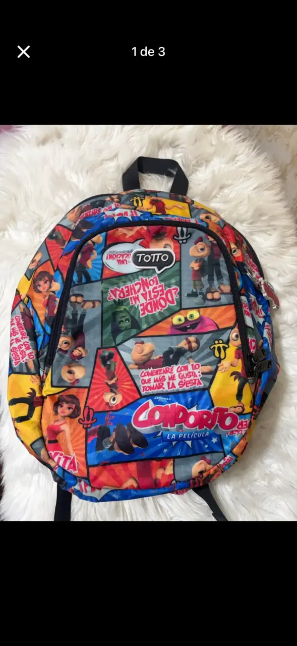 Mochila Totto Condorito colorida - 1