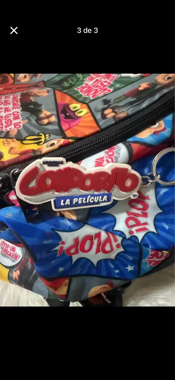 Mochila Totto Condorito colorida - 3