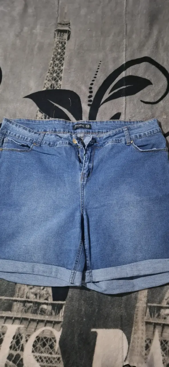 Shorts de mezclilla azul