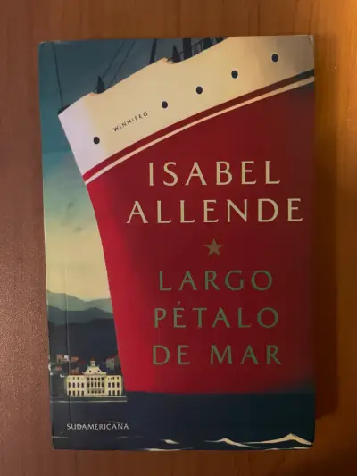 Largo pétalo de mar - Isabel Allende - miniatura 1