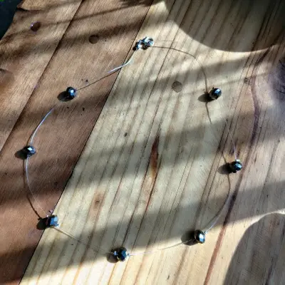 Collar de hilo con perlas - miniatura 5