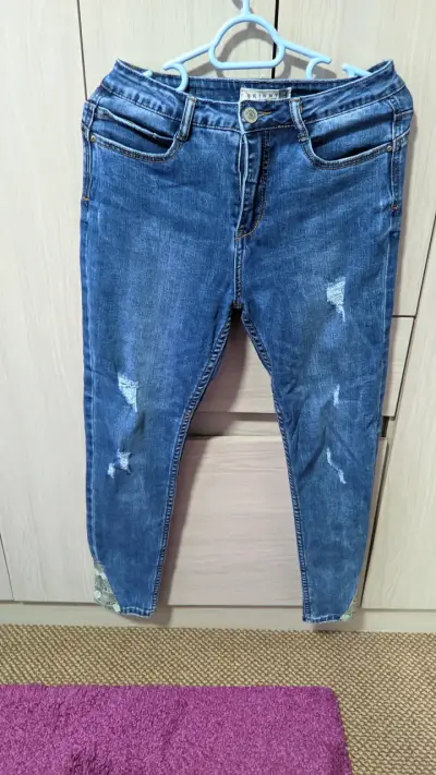 Jeans Skinny Azul  Barbados 38 - miniatura 1