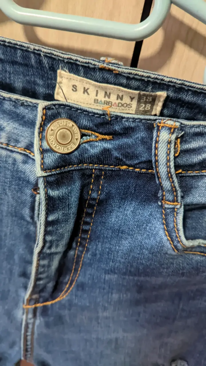 Jeans Skinny Azul  Barbados 38 - 4