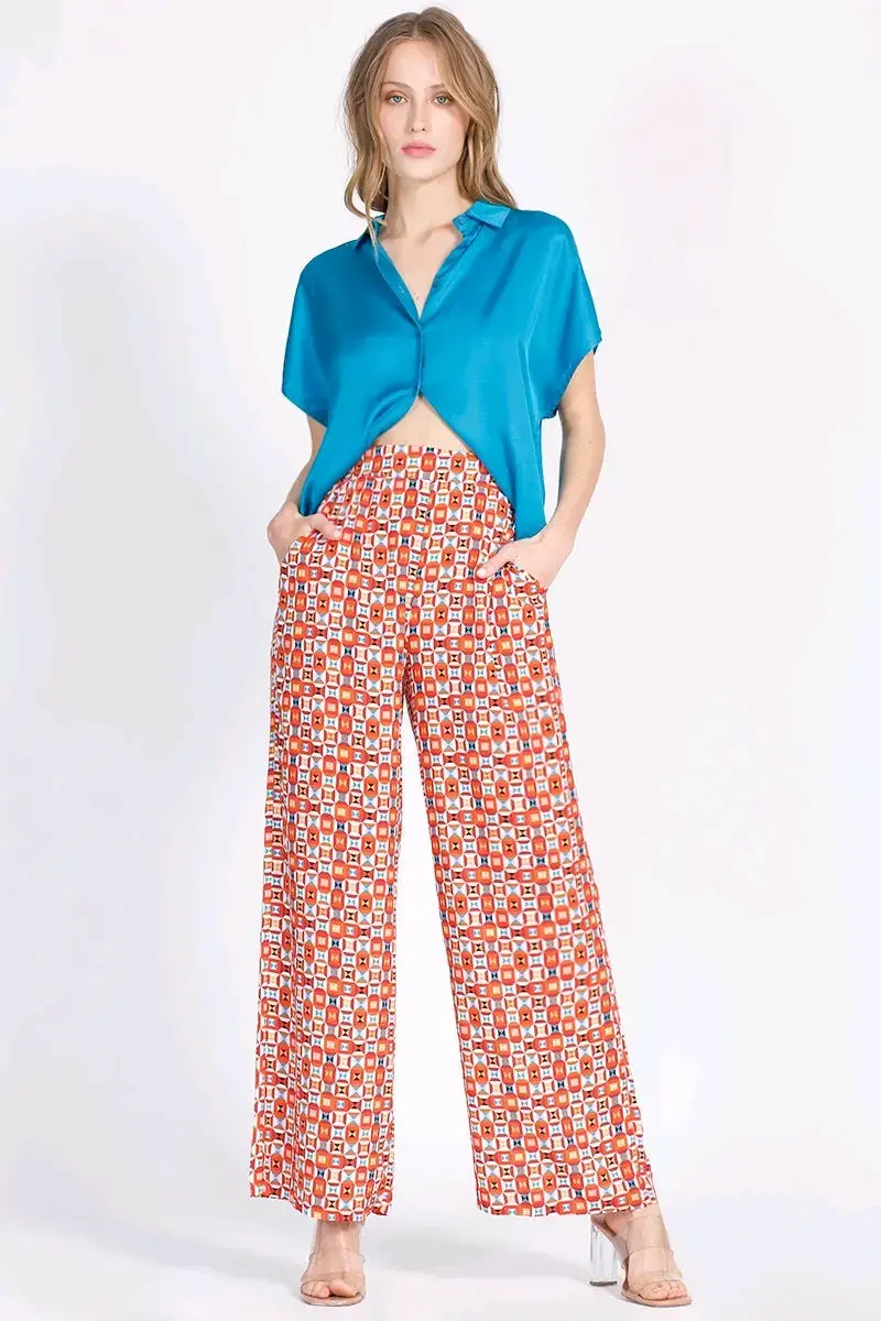 Pantalón Estampado Liolá M - 1
