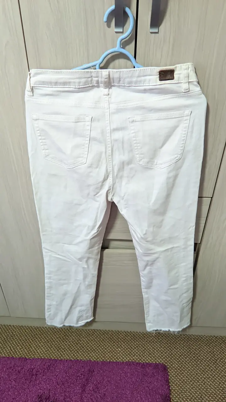 Pantalones Barbados Blancos Talla 40 - 2