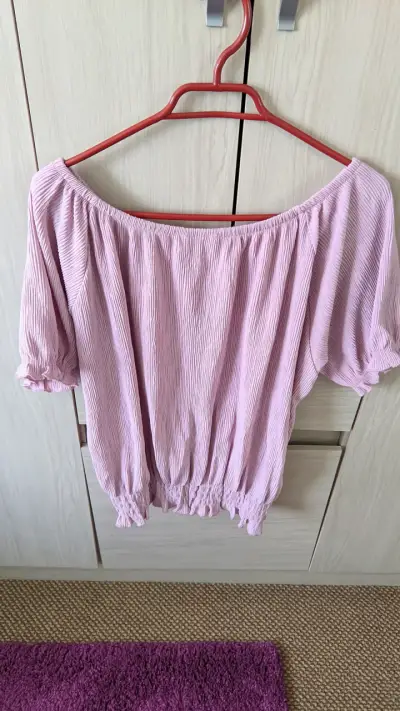 Blusa rosa pisada L - miniatura 2