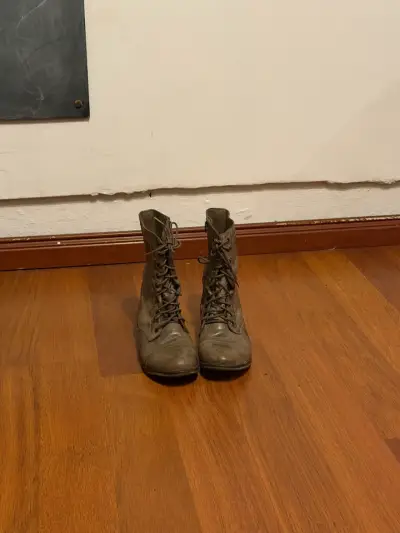 Botines marrones de cuero gastado - miniatura 6