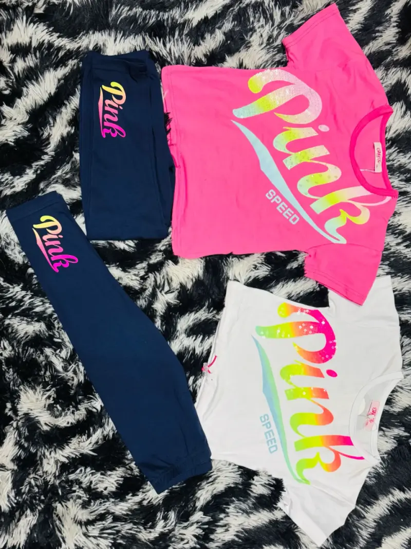 Conjunto infantil Pink Speed - 2