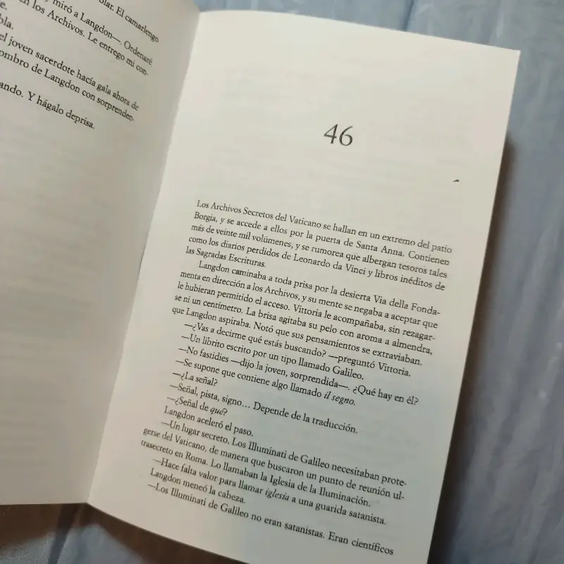 Libro "Ángeles y Demonios" - Dan Brown - 3