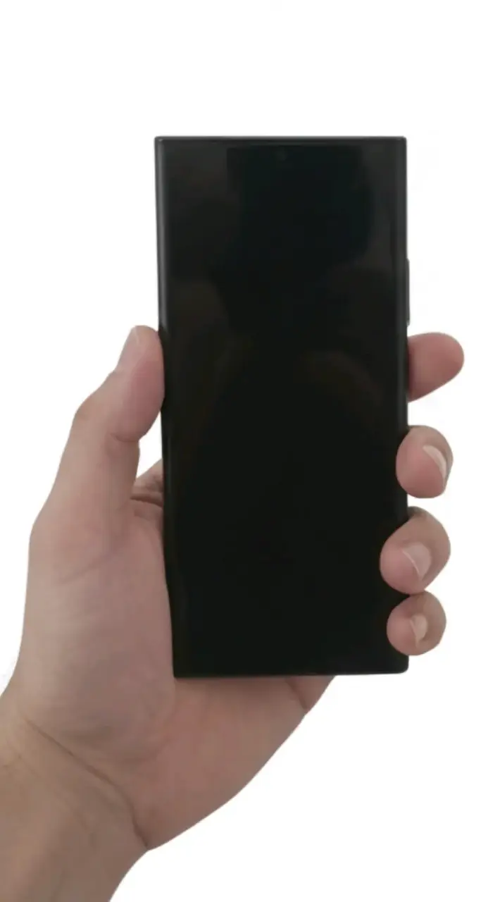 Teléfono móvil negro en buen estado - 1