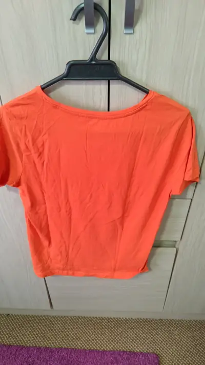 Polera Naranja Mango L - miniatura 2