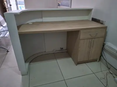 Mostrador de recepción blanco - miniatura 2