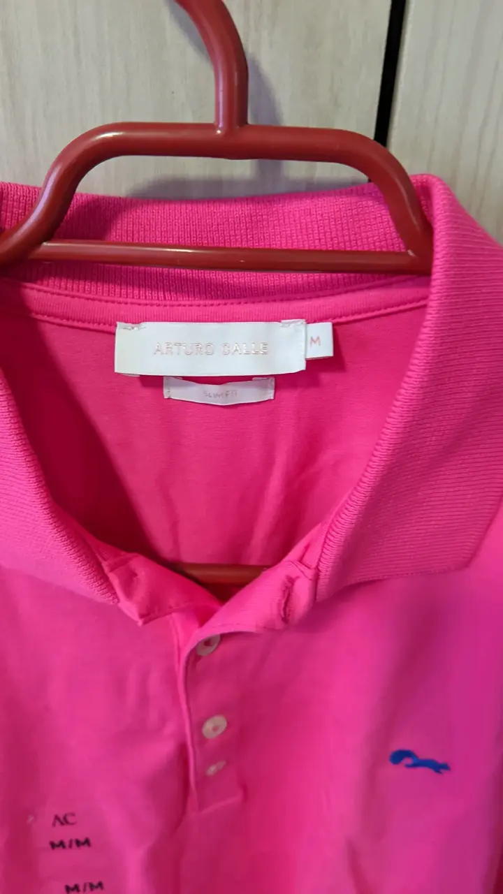 Polera Nueva Polo Fucsia Arturo Calle M - 3