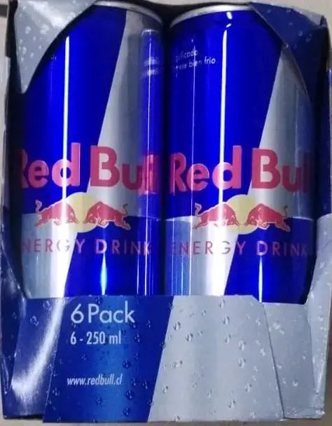 Red Bull pack de 6 latas - 2