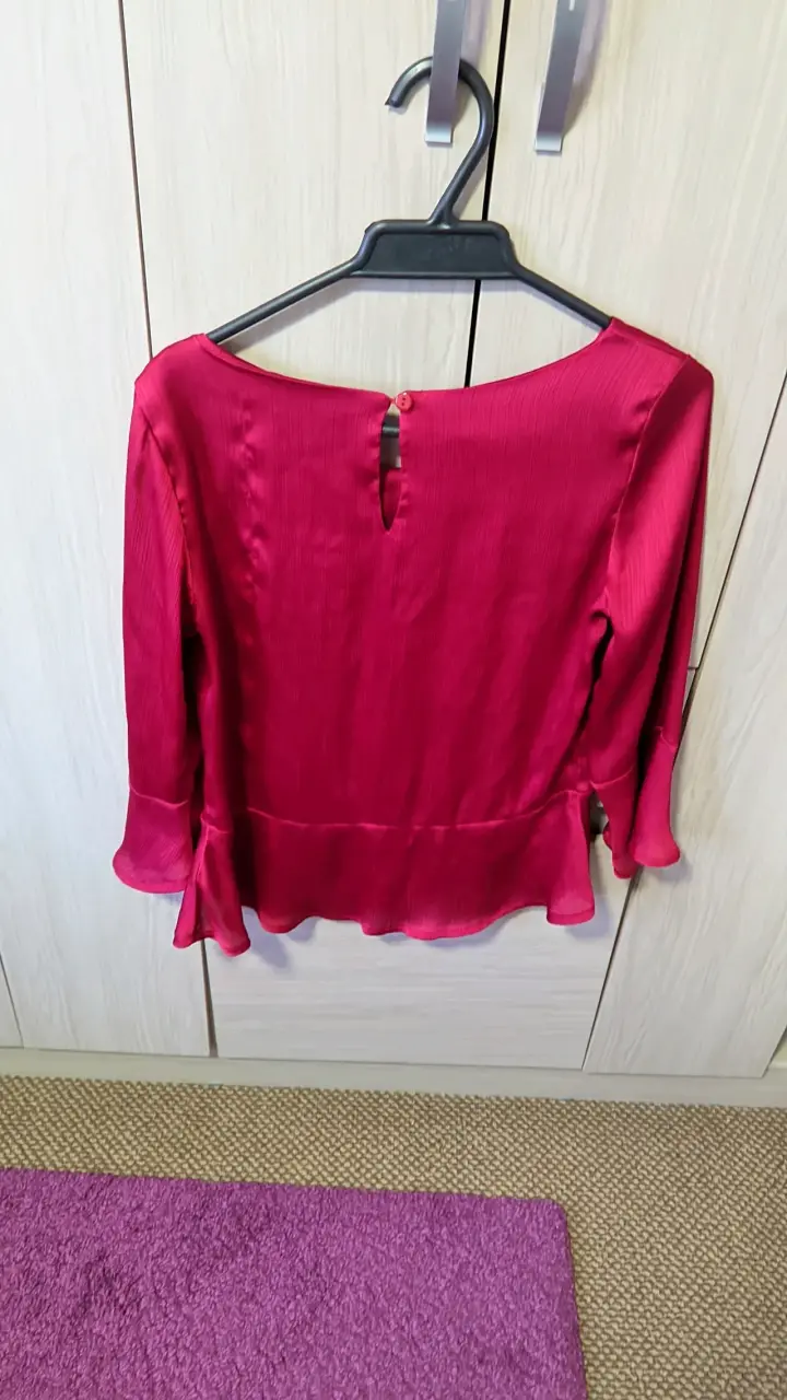 Blusa roja manga larga Basement XS - 2