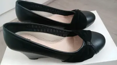 Zapatos de tacón  negros - miniatura 1