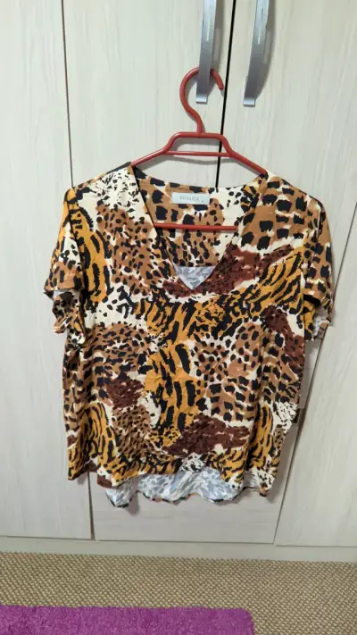 Blusa estampado animal Print Privilege S - miniatura 1