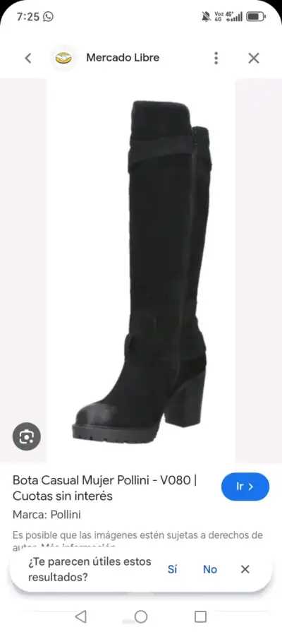 Botas altas negras Pollini 38 - miniatura 2
