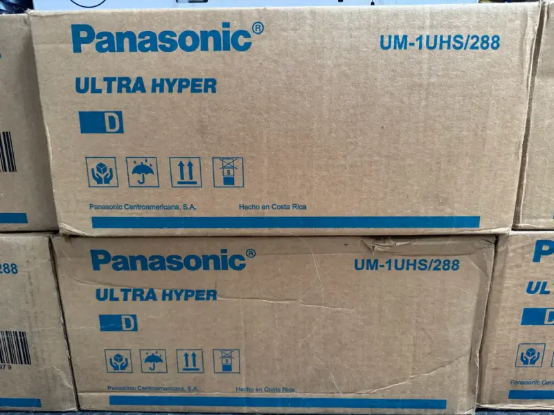 Baterías Panasonic Ultra Hyper D