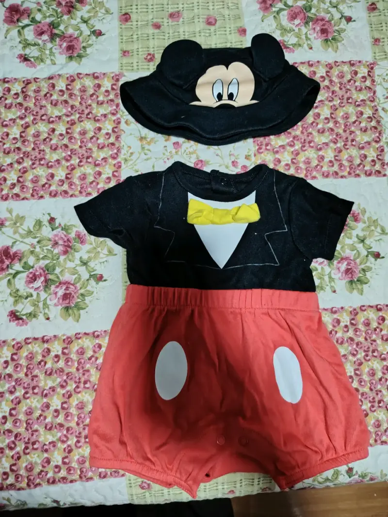 Body Disney Baby 0-3M negro - 2