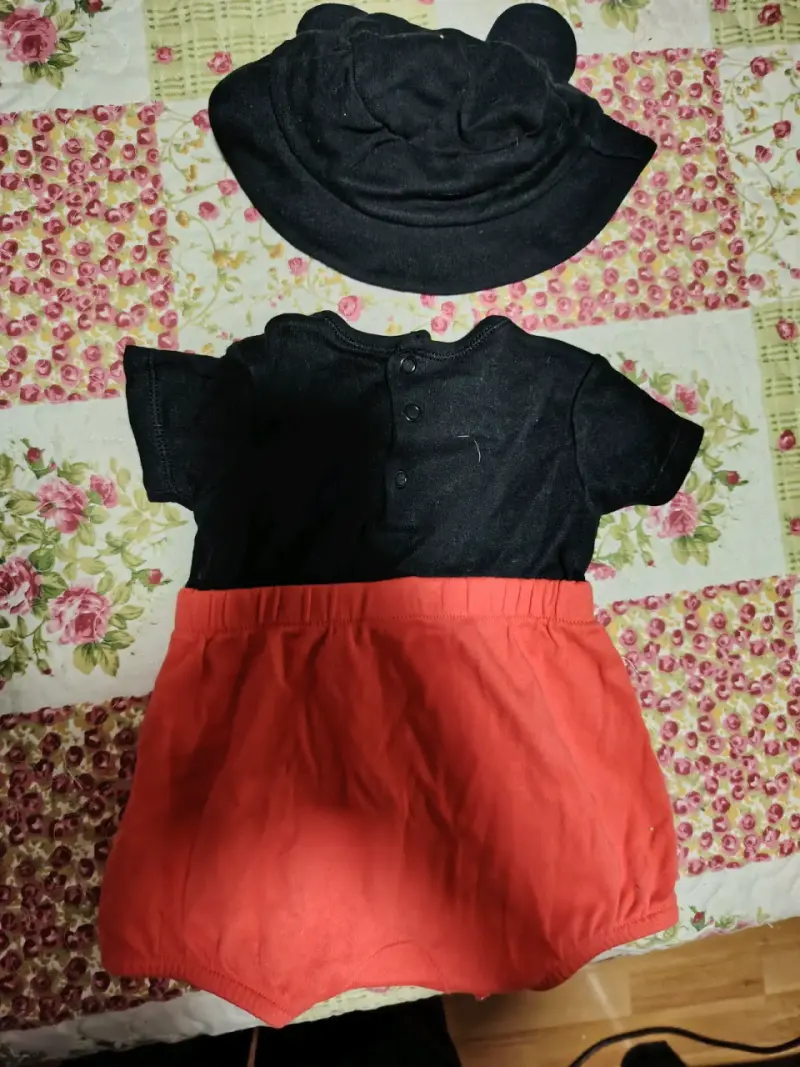 Body Disney Baby 0-3M negro - 3