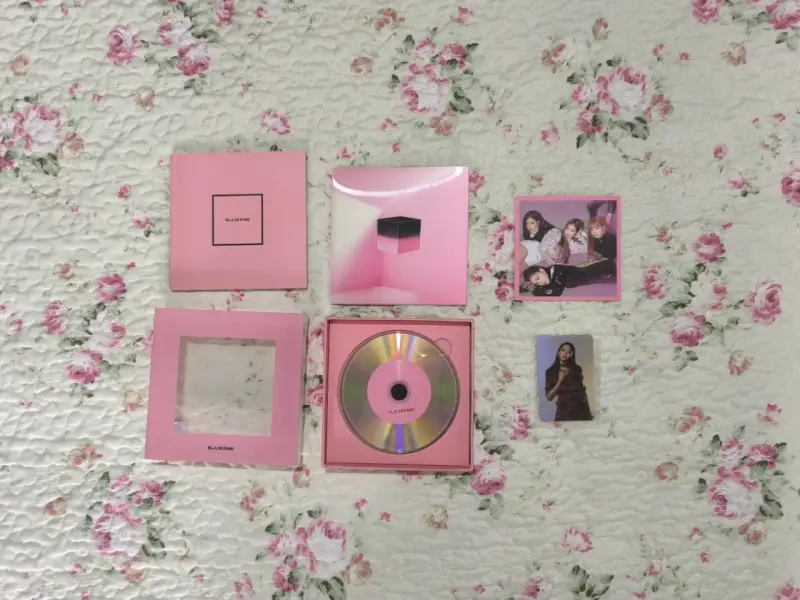 BLACKPINK - [Square Up] 1st Mini Album (Pink Ver). - 2
