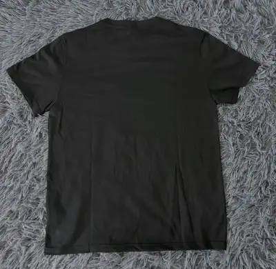 Polera negra Lacoste etiqueta - miniatura 4