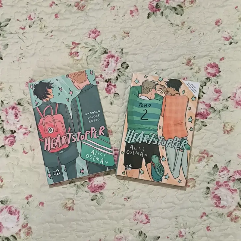 Libros "Heartstopper" Tomos 1 y 2