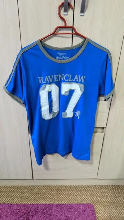 Polera azul Ravenclaw 07 Chang Unisex S - miniatura 1