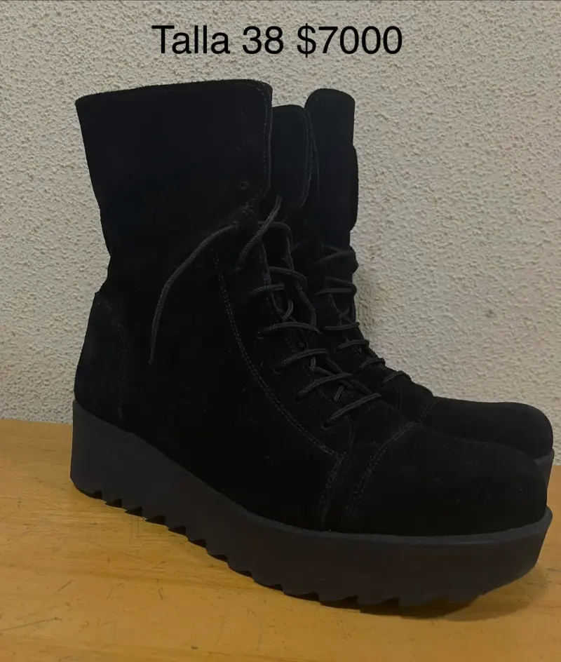Botines negros talla 38 - 1