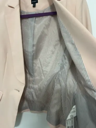 Blazer beige para mujer - miniatura 5