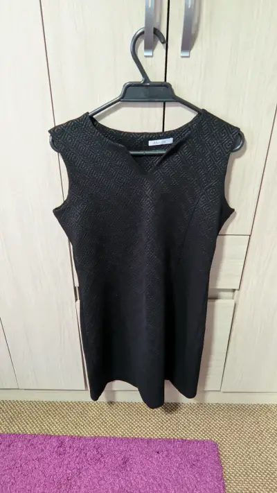 Vestido Malákh Negro Sin Mangas L - miniatura 1