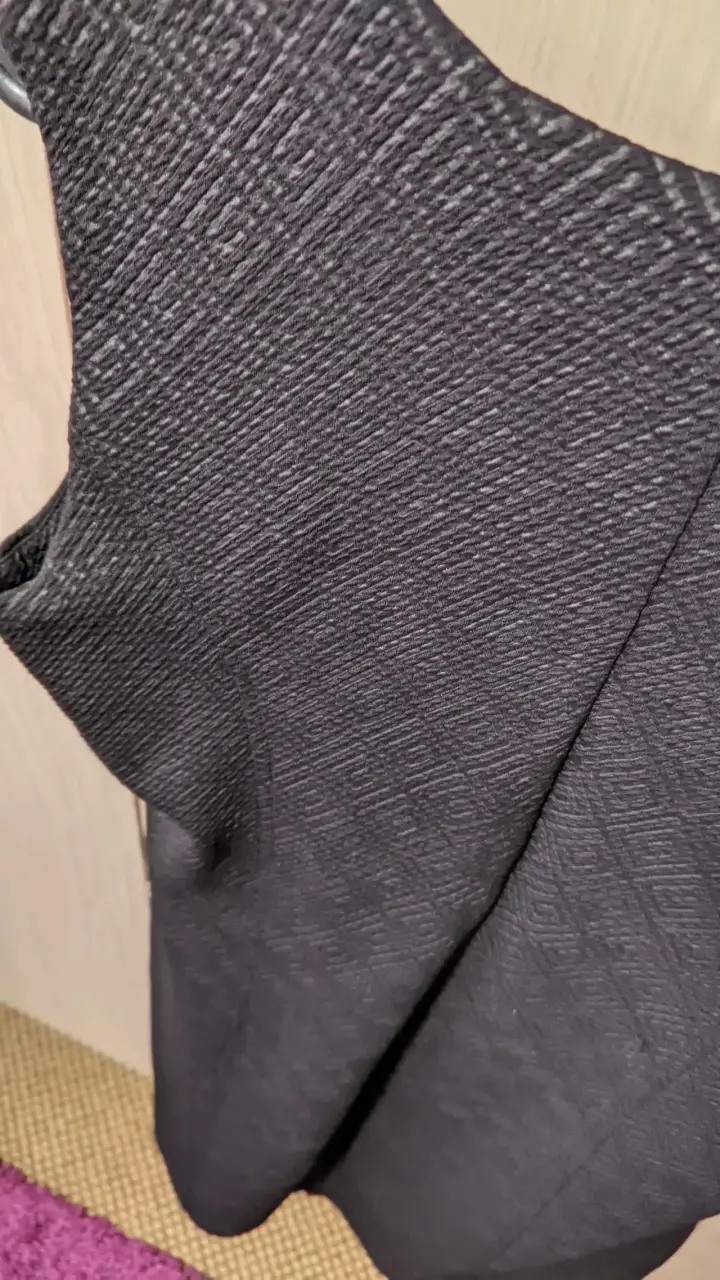 Vestido Malákh Negro Sin Mangas L - 4