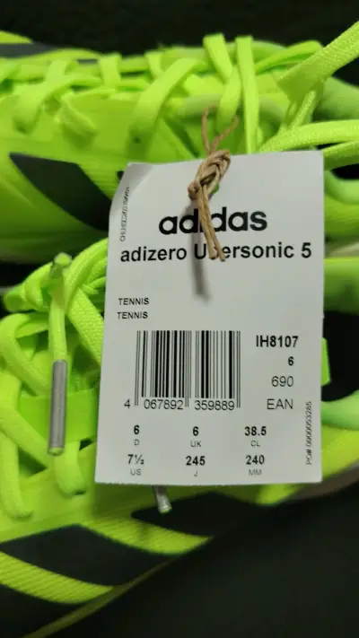 Zapatillas Adizero Ubersonic 5 Tenis arcilla - miniatura 2