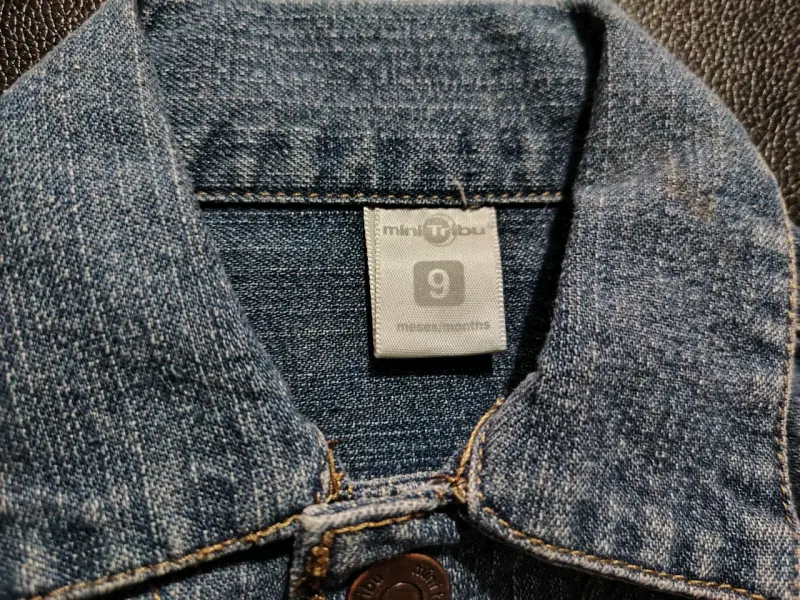 Chaqueta de mezclilla Mini Blue - 1