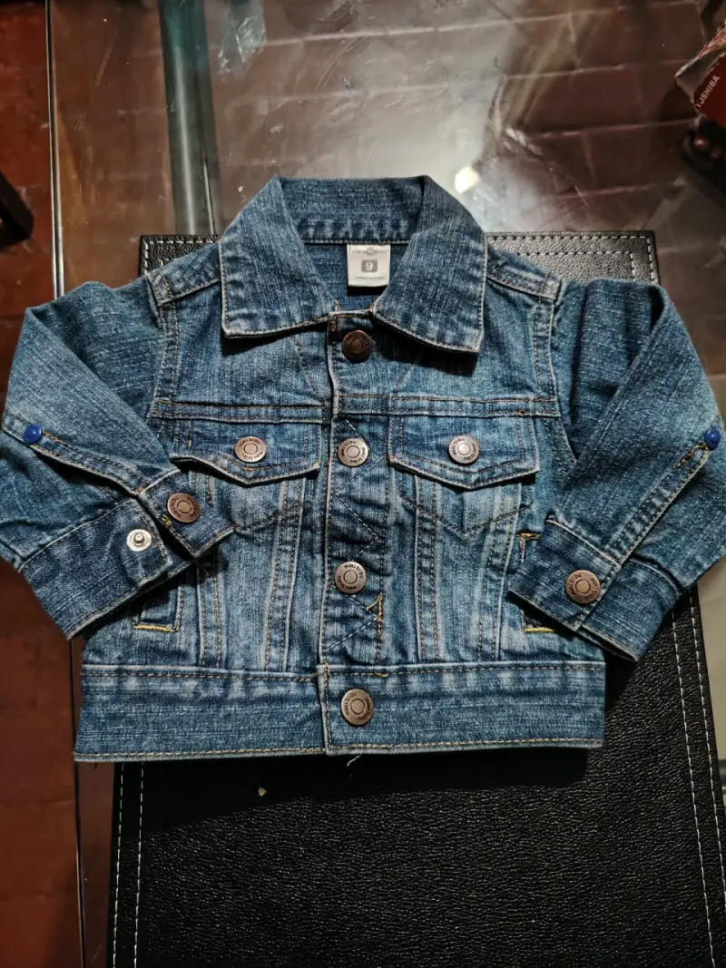 Chaqueta de mezclilla Mini Blue - 2