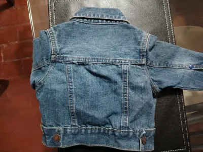 Chaqueta de mezclilla Mini Blue - miniatura 3