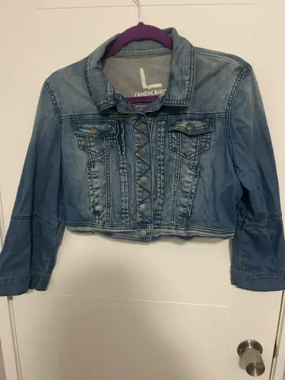 Chaqueta de mezclilla azul Americanino - miniatura 1
