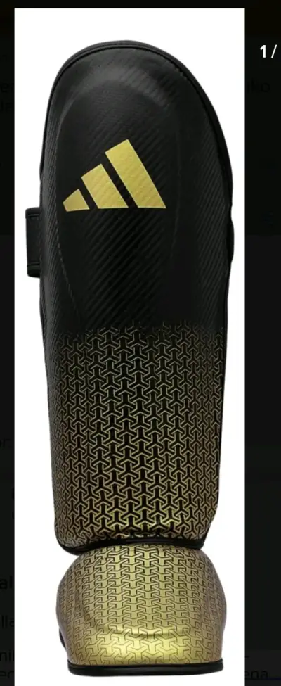 Espinilleras kickboxing adidas talla L - miniatura 2