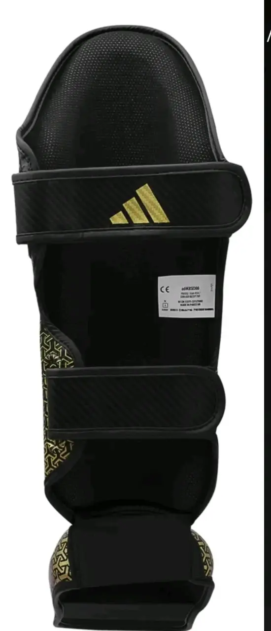 Espinilleras kickboxing adidas talla L - 4