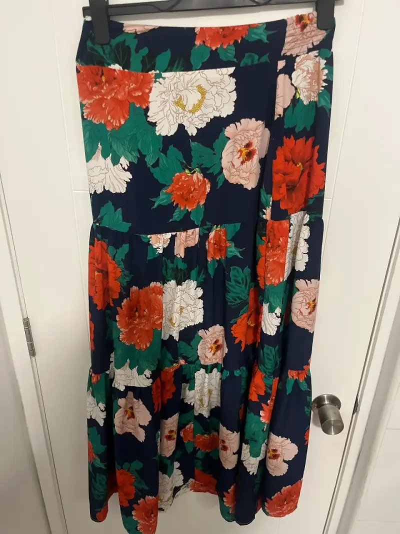 Maxifalda  floral Tivka - 1