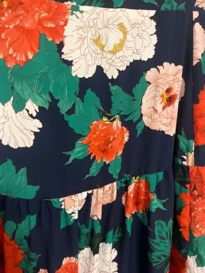 Maxifalda  floral Tivka - miniatura 2