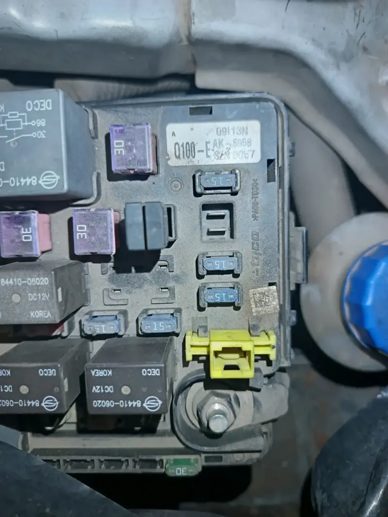 Caja de fusibles automotriz sangyon