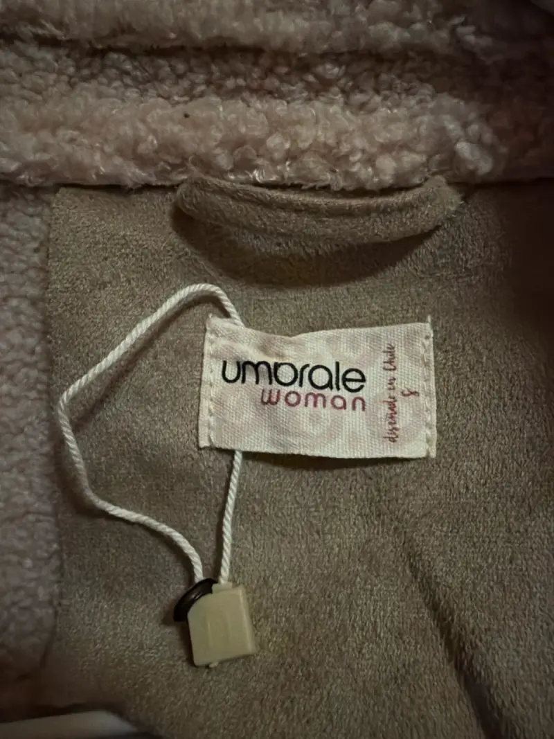 Chaqueta beige con interior de lana - 2